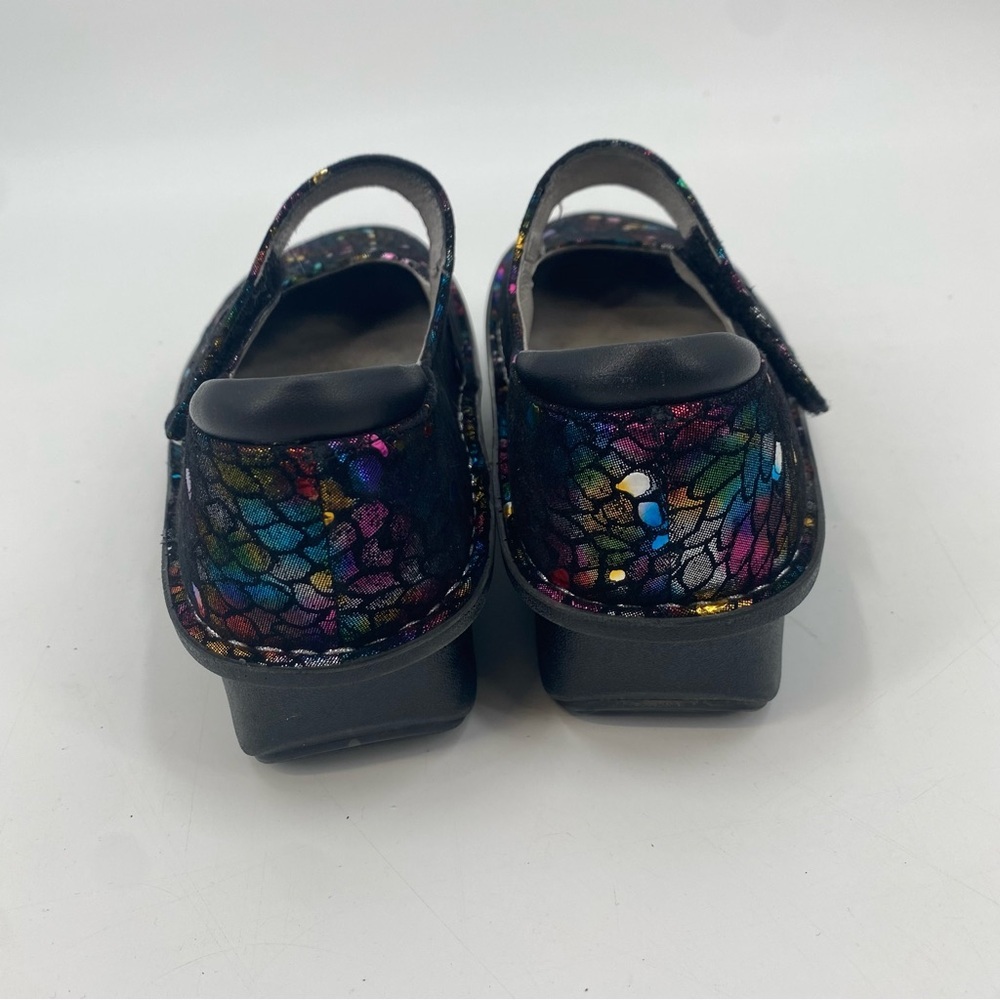 Alegria Paloma Minnow Rainbow Women’s Colorful Metallic Mary Janes 37 - Picture 4 of 10